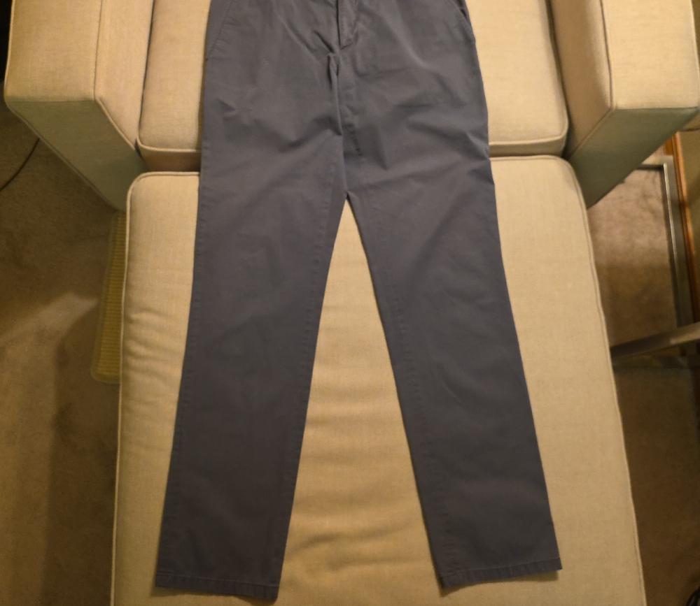 Prada Men's Navy Blue Chinos